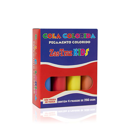 Cola Colorida - Display com 4 cores